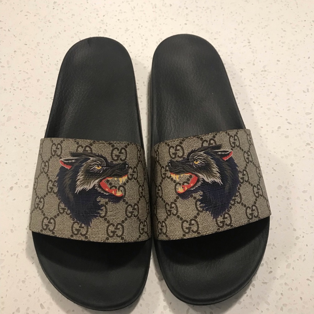 Men’s Gucci slides size 11
